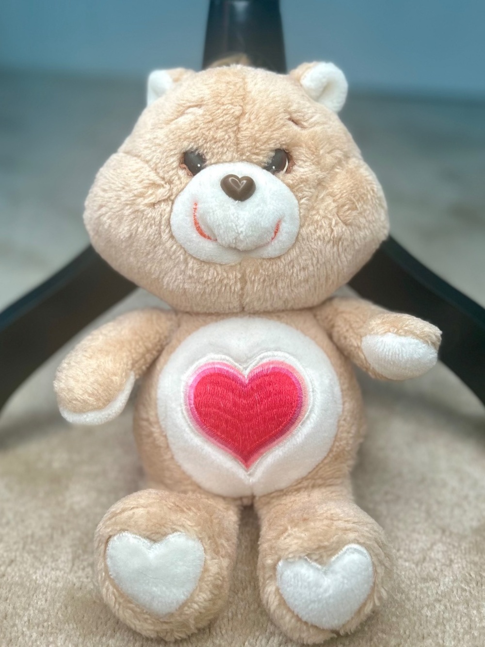 Vintage Tenderheart Care Bear 1983-Plush-Great Condition Tag Attached